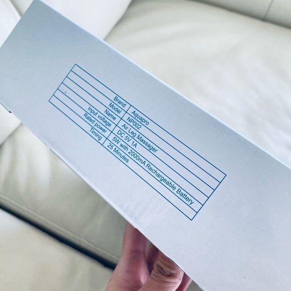 Aquapro Air Compression Leg and Foot Massager - Picture 3 of 7